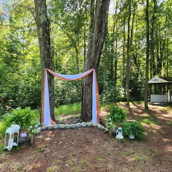 Woodland Wedding Setting